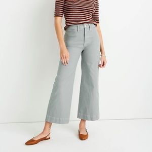Madewell Curvy Slim Wide-Leg Pants SZ W29